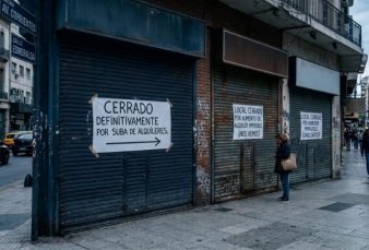 Locales cerrados en la Ciudad, en su nivel más alto en cuatro años
