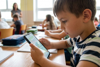 Seis de cada diez chicos de 8 años tienen celular y no hay consenso para prohibir su uso en las escuelas