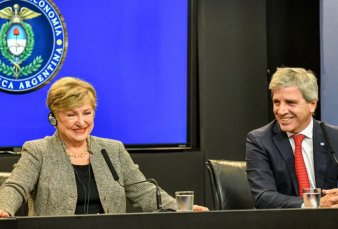Georgieva felicit� por la mejora en el perfil financiero, pero alert� por empleo y pymes