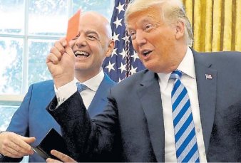 Trump us� su influencia y la FIFA levant� la suspensi�n del goleador estadounidense