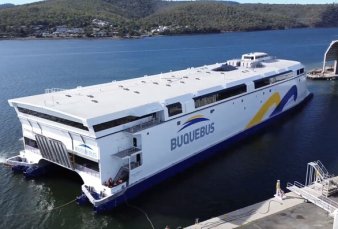 Buquebus trae al país el mayor ferry eléctrico del mundo
