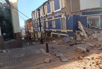 Un fuerte sismo sacudi� Colombia. Con 7,4� de magnitud, afect� el centro y oeste del pa�s.