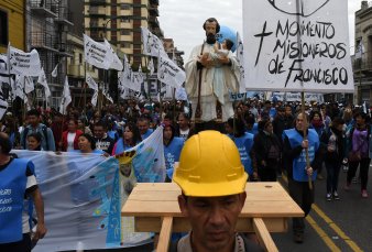 Esperan record de gente en la marcha de San Cayetano