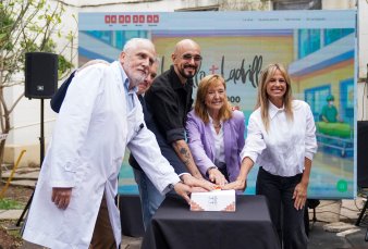 De la mano de Abel Pintos lanzan una campa�a para renovar el Hospital de Ni�os