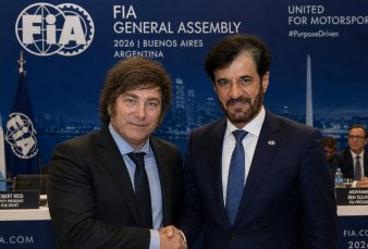 Milei asegur� que Argentina "est� en condiciones" para la vuelta de la F1