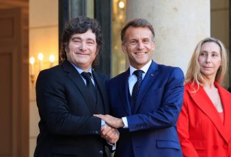 Macron recibió a Milei con el foco en la economía