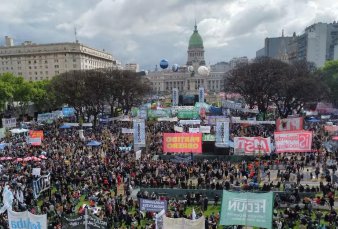 Marcha Universitaria: reclamo por la Ley de Financiamiento finalizó con incidentes