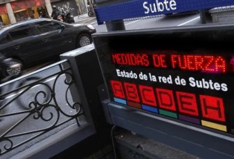 Paro de subtes: no funciona ninguna línea por una medida de fuerza de los metrodelegados