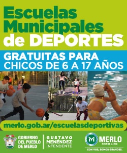 Municipalidad de Merlo (Escuelas deportivas) 