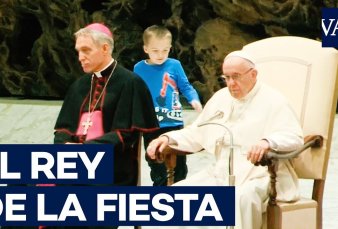 Un ni�o argentino fue el protagonista de una audiencia del Papa Francisco